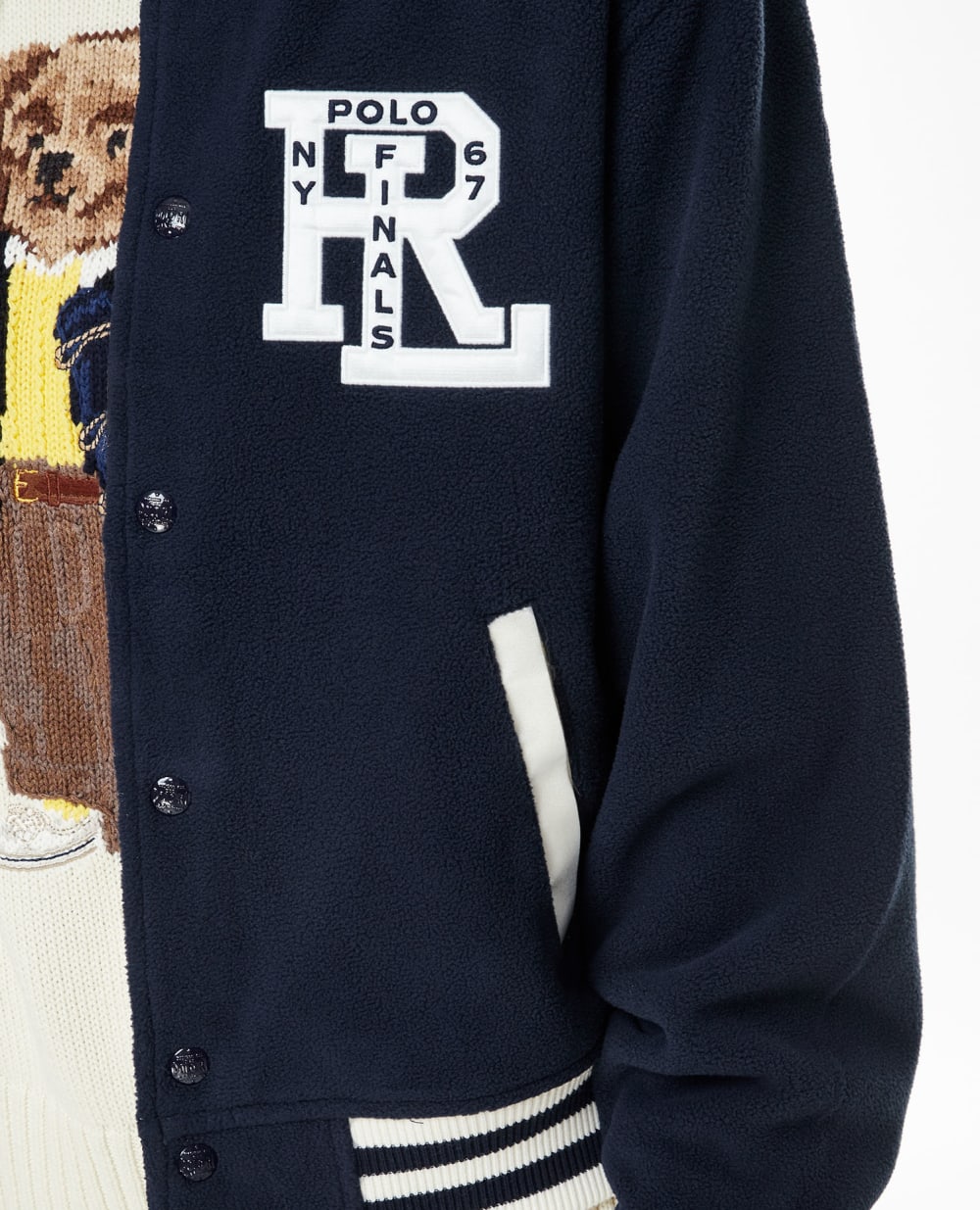 Бомбер Polo Ralph Lauren 211910176001, темно-синий цвет • Купить в интернет-магазине Kameron