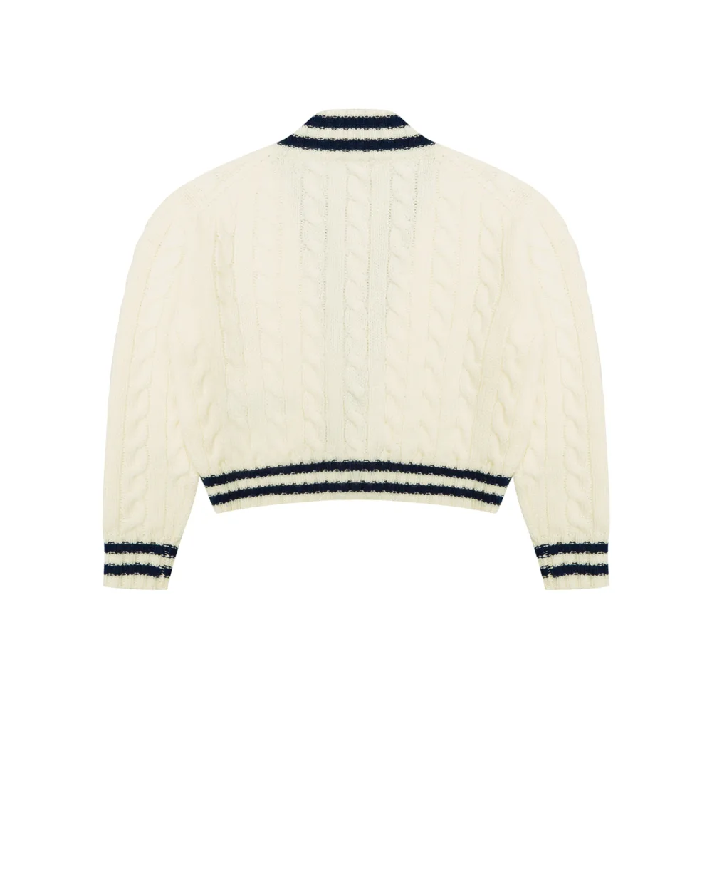 Детский кардиган Dolce&Gabbana Kids L5KWE3-JBVE9-S, белый цвет • Купить в интернет-магазине Kameron