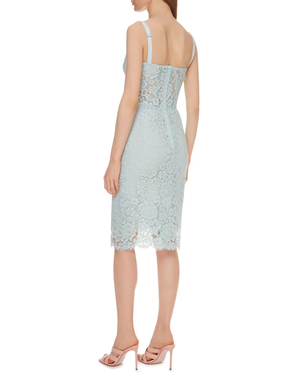 Платье Dolce&Gabbana F6I6NT-HLMEA, мятный цвет • Купить в интернет-магазине Kameron