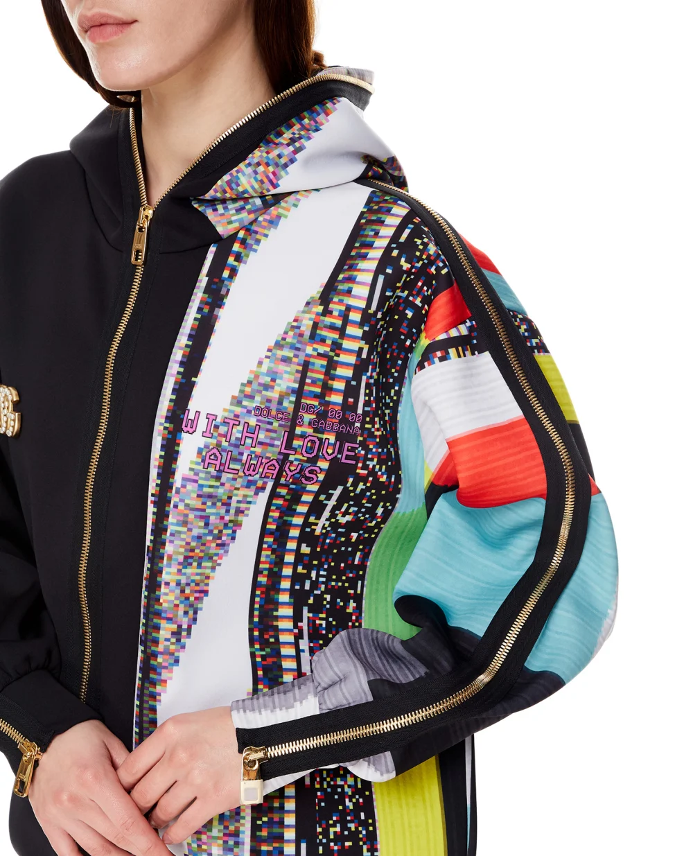 Худи Dolce&Gabbana F9L84Z-HUMD6, разноцветный цвет • Купить в интернет-магазине Kameron