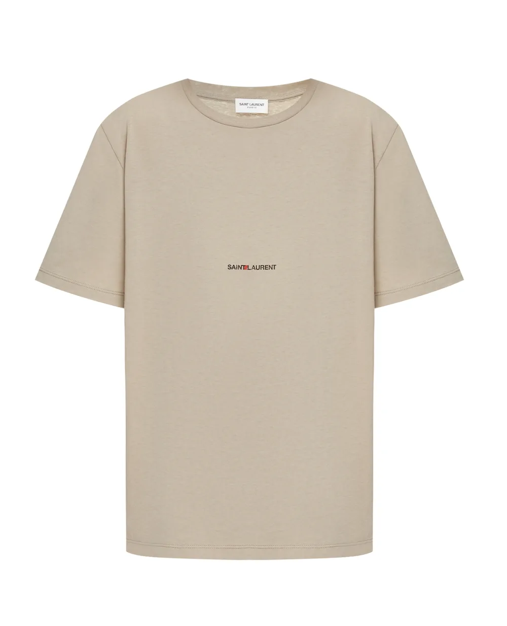 Футболка Saint Laurent 647994-YBYL2, бежевый цвет • Купить в интернет-магазине Kameron