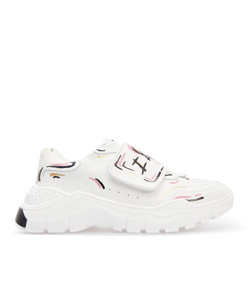 кроссовки Dolce&Gabbana Kids D11016-AJ931-S, белый цвет • Купить в интернет-магазине Kameron