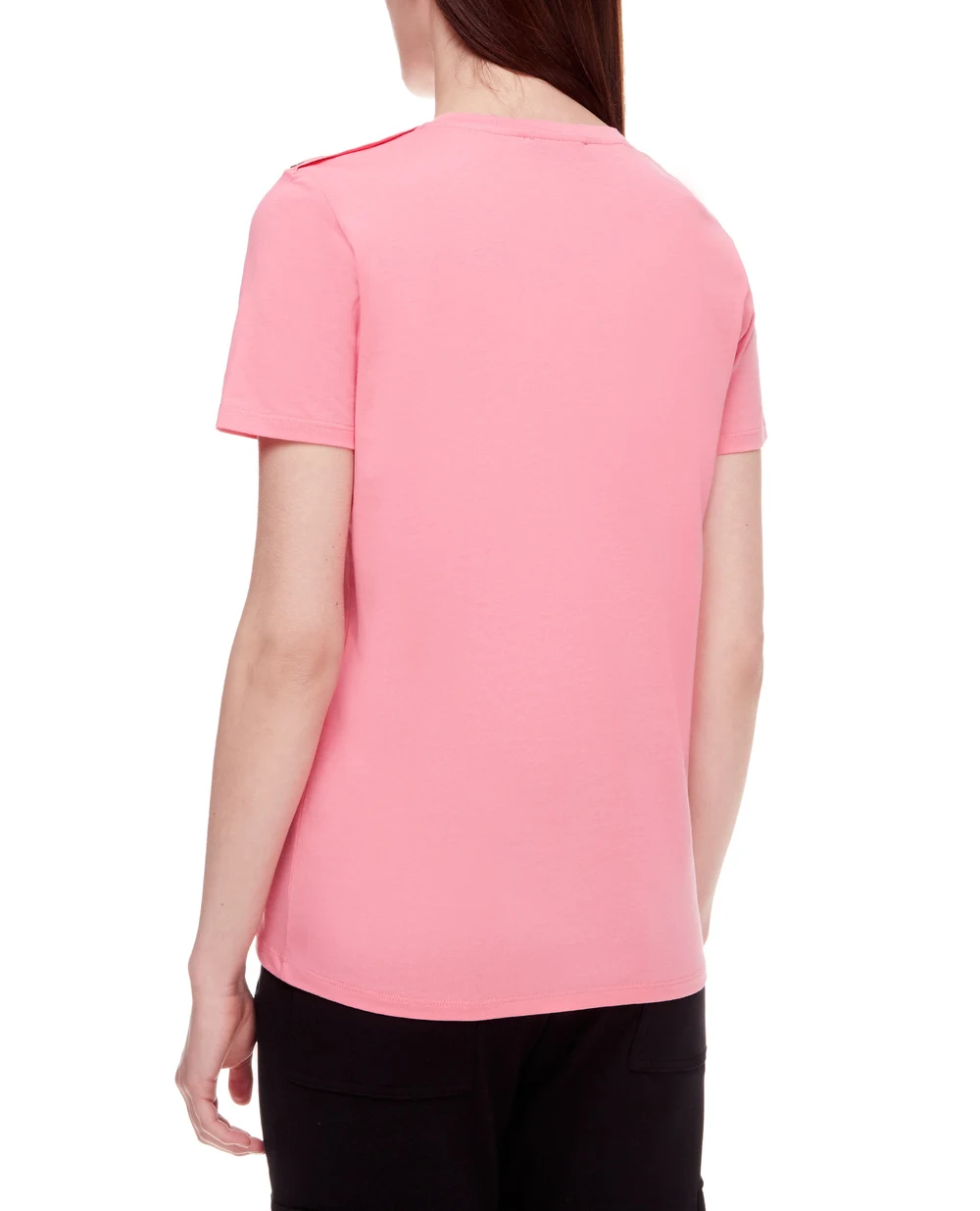 Футболка Balmain XF1EF005BB02-S, розовый цвет • Купить в интернет-магазине Kameron