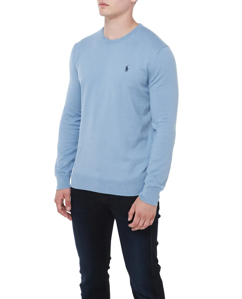 Джемпер Polo Ralph Lauren 710890558004, голубой цвет • Купить в интернет-магазине Kameron