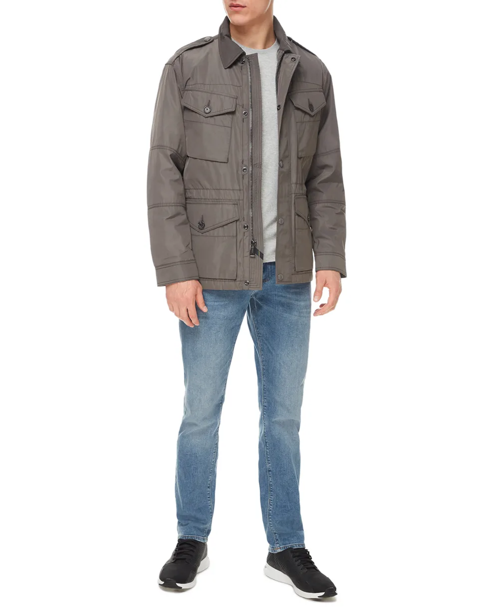 Куртка Polo Ralph Lauren 710810199004, серый цвет • Купить в интернет-магазине Kameron
