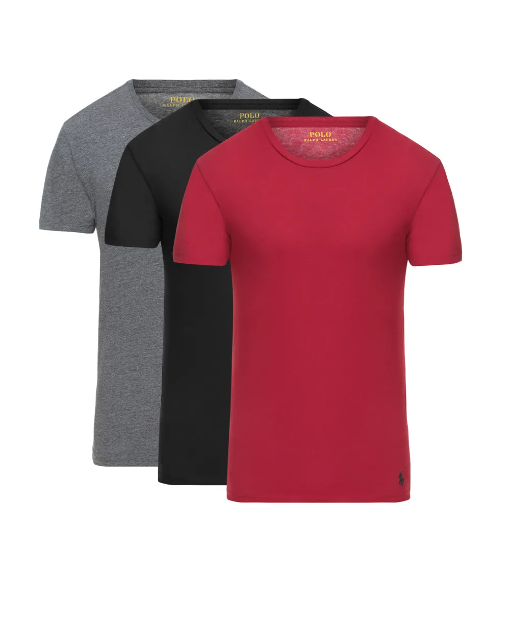 Футболка (3 шт) Polo Ralph Lauren 714830304008, разноцветный цвет • Купить в интернет-магазине Kameron