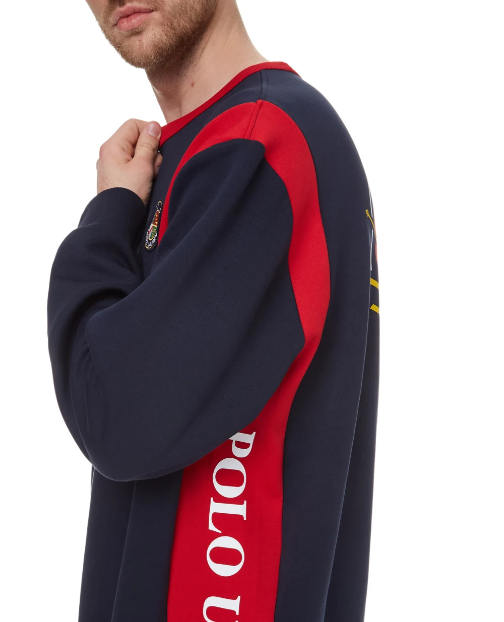 Свитшот 1992 Stadium Polo Ralph Lauren 710719863001, синий цвет • Купить в интернет-магазине Kameron