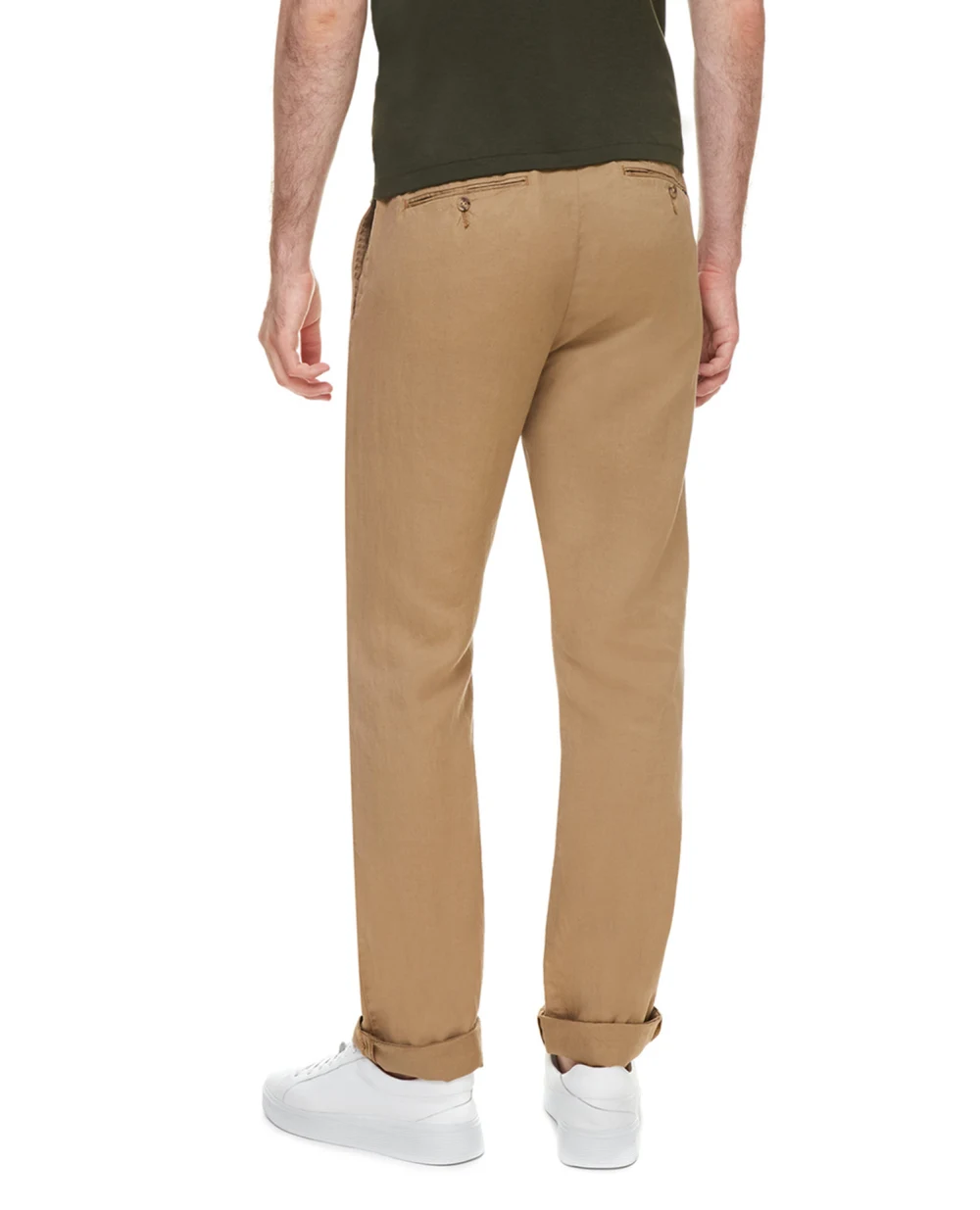 Льняные брюки Polo Ralph Lauren 710794408002, бежевый цвет • Купить в интернет-магазине Kameron