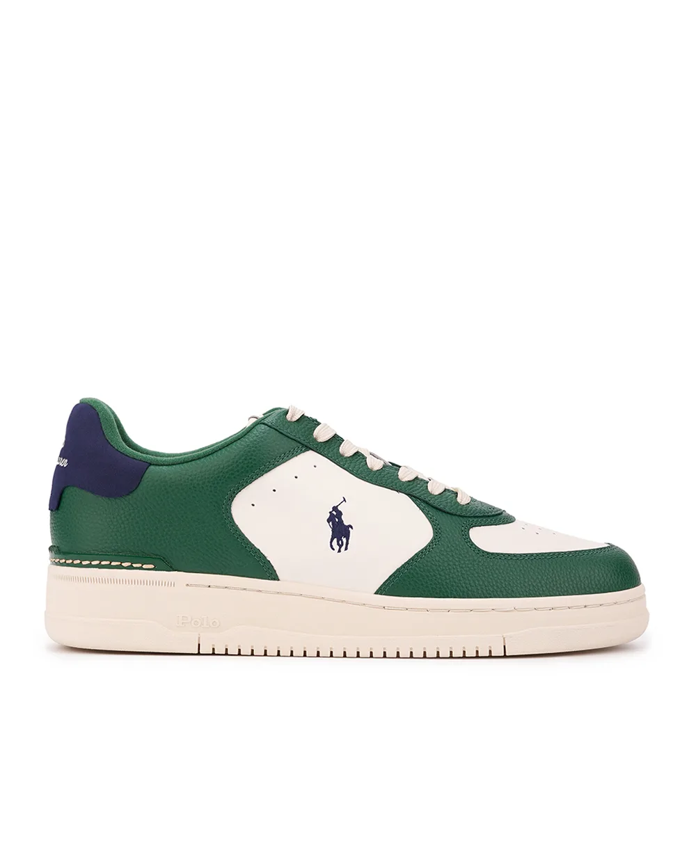 Кеды Masters Court Polo Ralph Lauren 809931571003, зеленый цвет • Купить в интернет-магазине Kameron