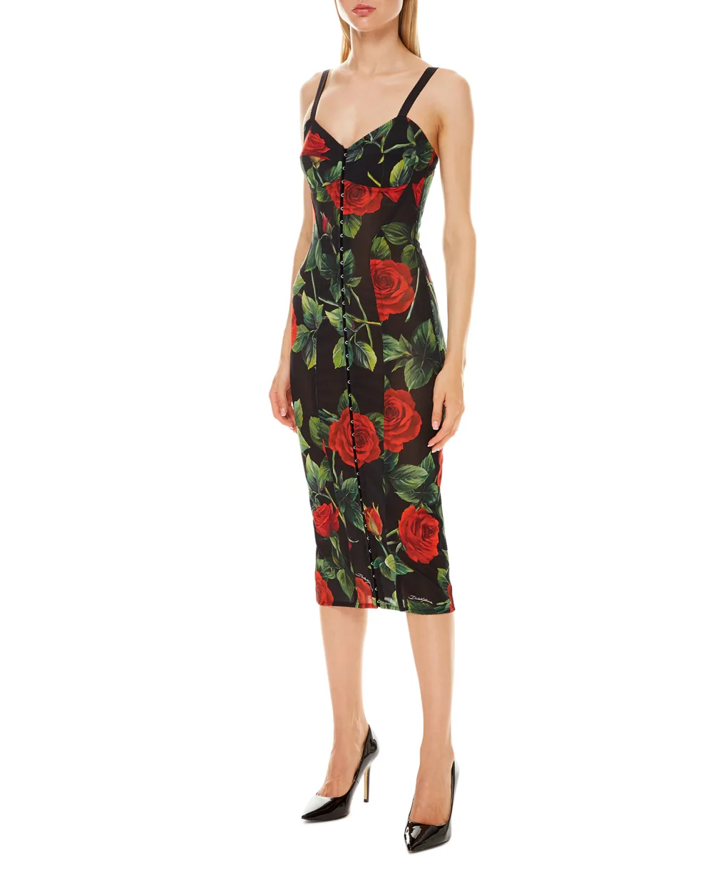 Платье Dolce&Gabbana F6R3OT-FSSF1, черный цвет • Купить в интернет-магазине Kameron