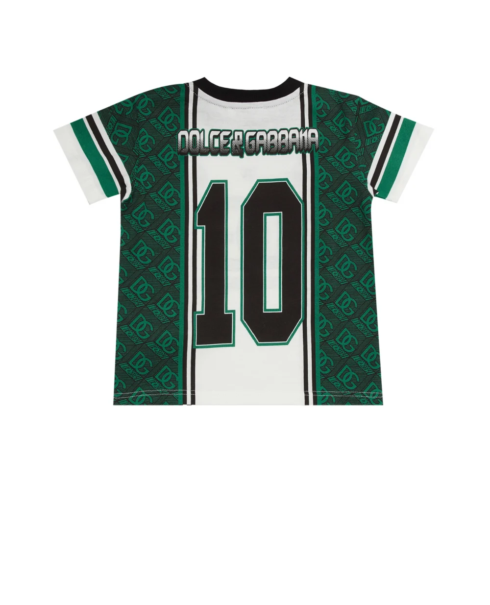 Детская футболка Dolce&Gabbana Kids L1JTEY-G7HWS, зеленый цвет • Купить в интернет-магазине Kameron