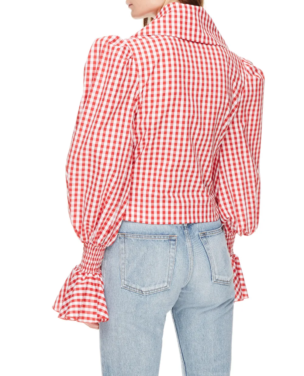 Блуза Balmain VF12699C280, красный цвет • Купить в интернет-магазине Kameron