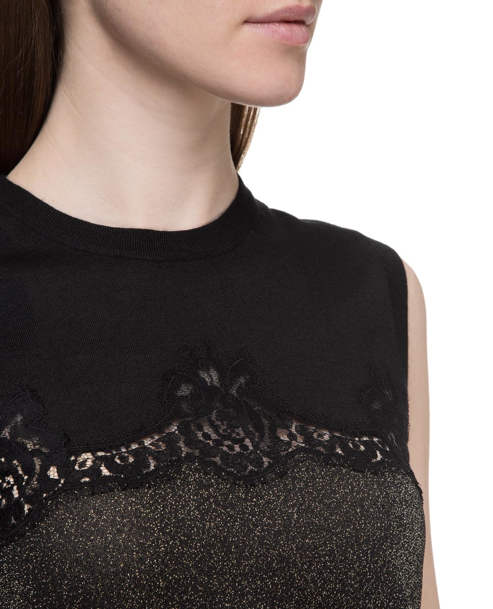 Топ Dolce&Gabbana FX620T-JAMX6, черный цвет • Купить в интернет-магазине Kameron