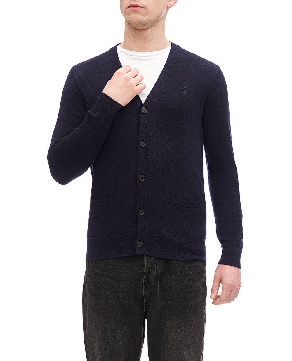 Кардиган Polo Ralph Lauren 710876850001, темно-синий цвет • Купить в интернет-магазине Kameron