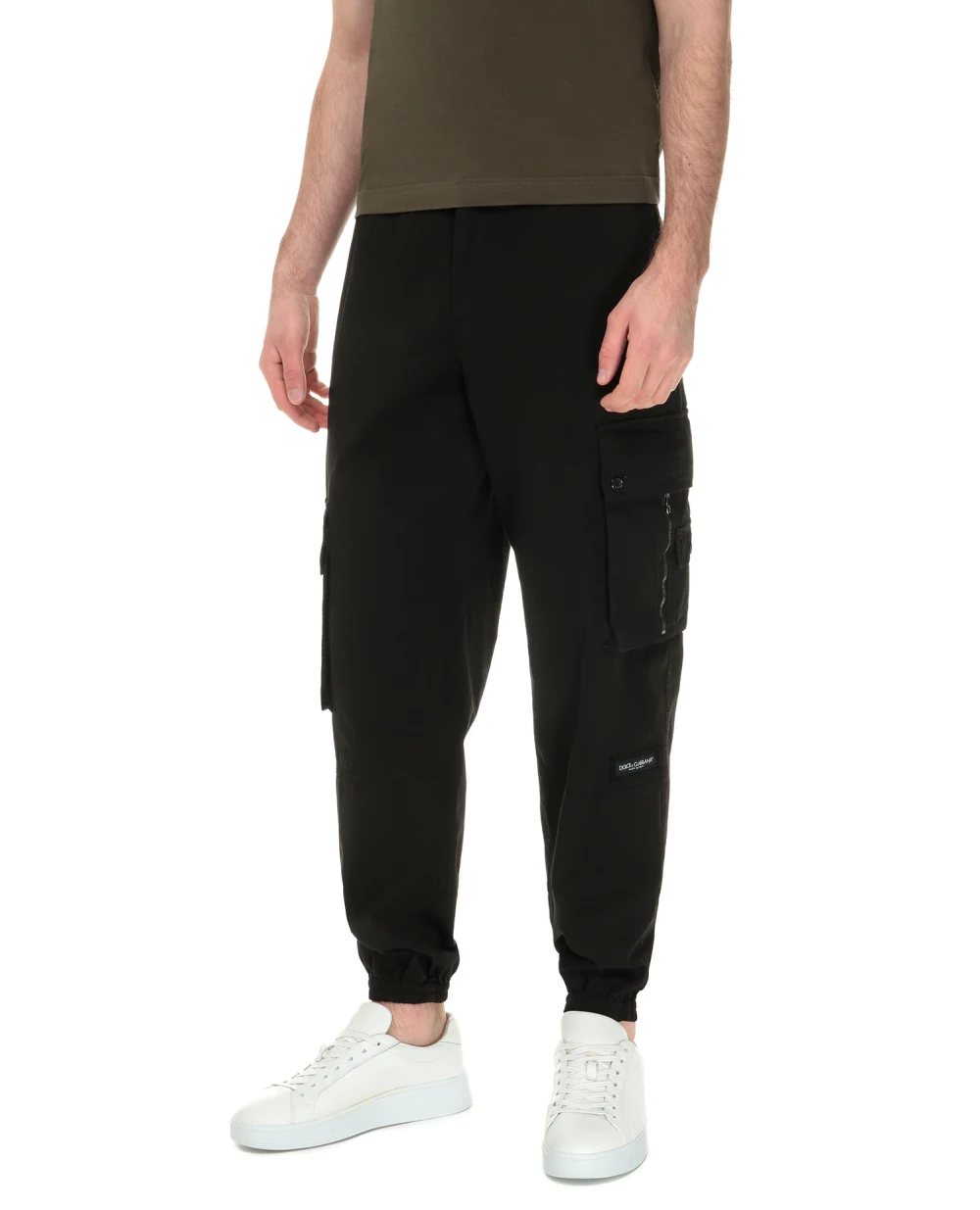 Спортивные брюки Dolce&Gabbana GWBZHT-G8DS4, черный цвет • Купить в интернет-магазине Kameron