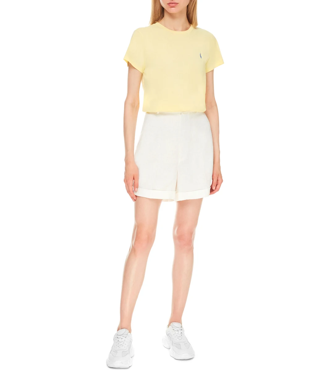 Футболка Polo Ralph Lauren 211734144044, желтый цвет • Купить в интернет-магазине Kameron