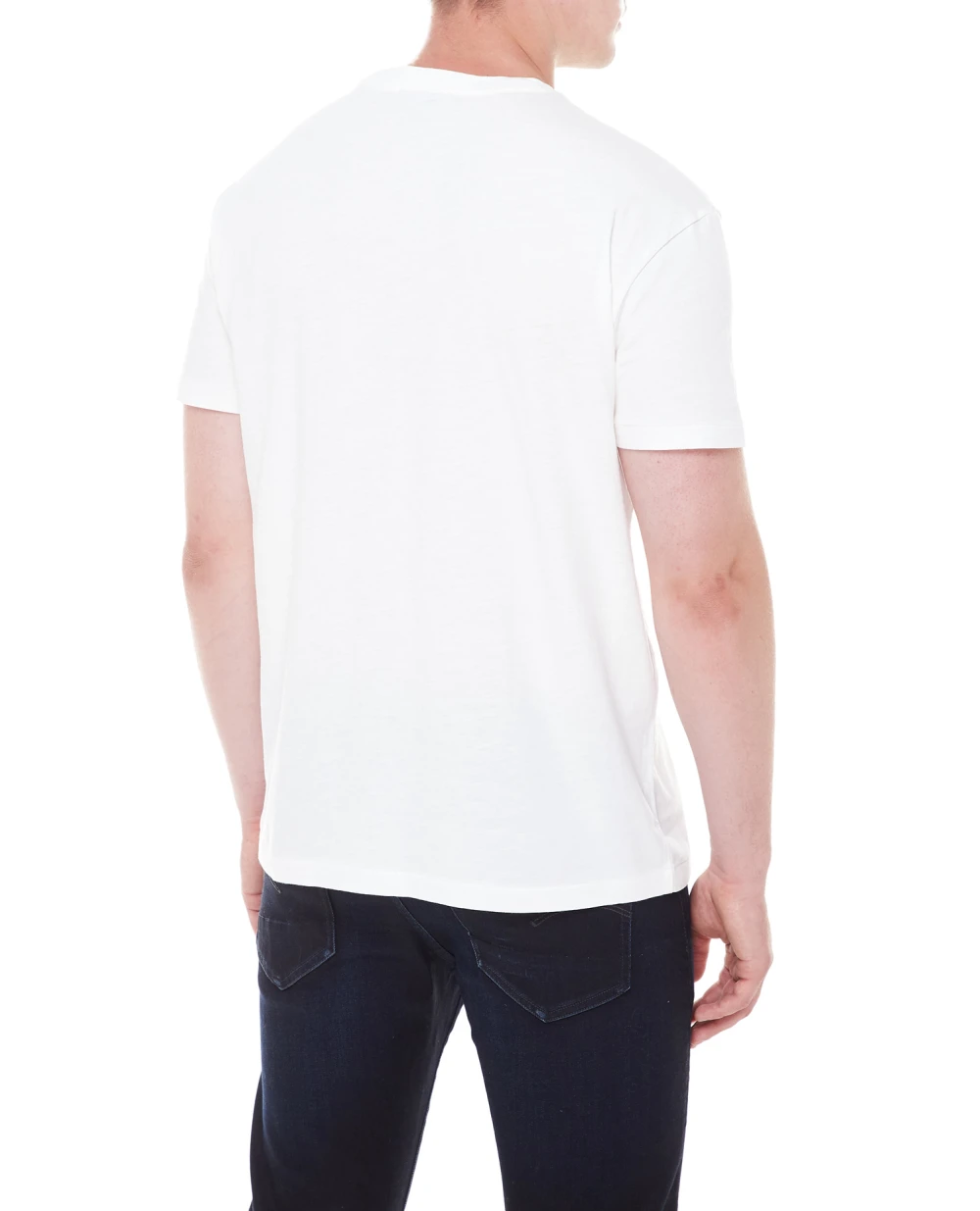 Футболка Polo Ralph Lauren 710909604001, белый цвет • Купить в интернет-магазине Kameron