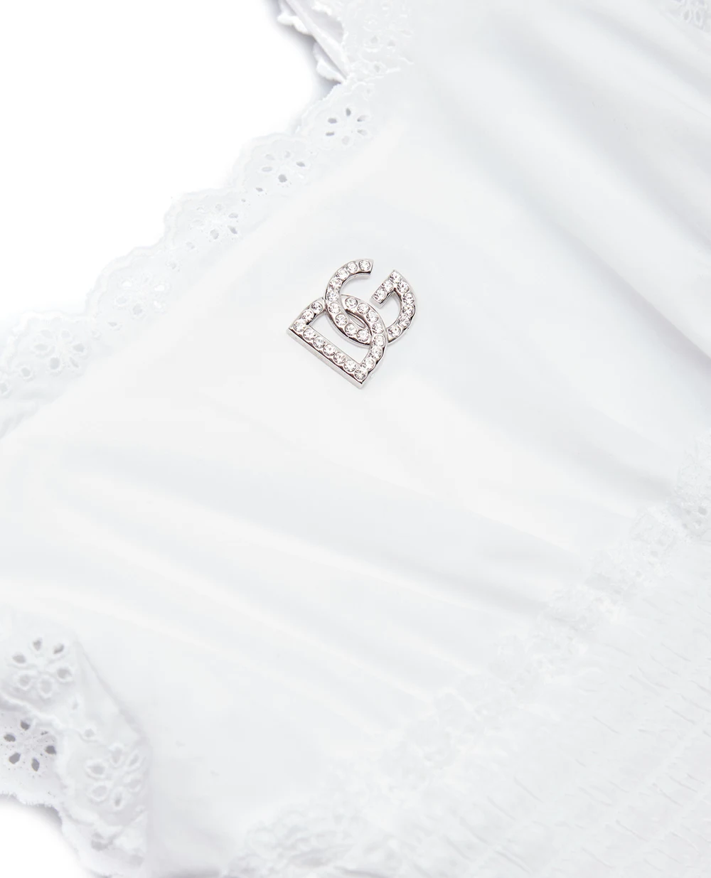 Сарафан Dolce&Gabbana Kids L53DB9-FU5UB-B, белый цвет • Купить в интернет-магазине Kameron