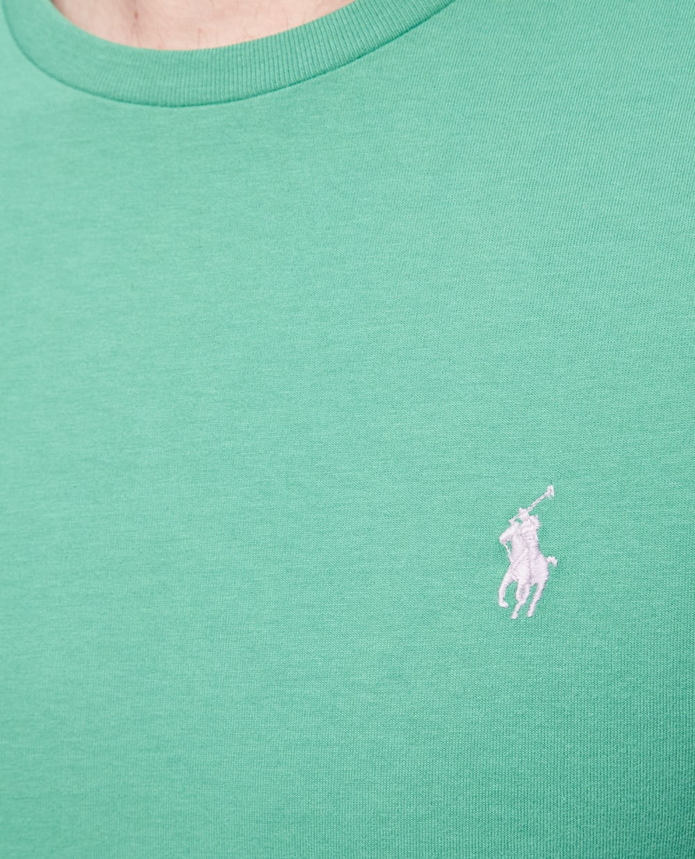 Футболка Polo Ralph Lauren 710671438270, зеленый цвет • Купить в интернет-магазине Kameron