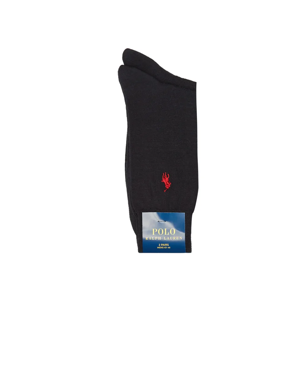 Носки (2 пары) Polo Ralph Lauren 449723737003, черный цвет • Купить в интернет-магазине Kameron