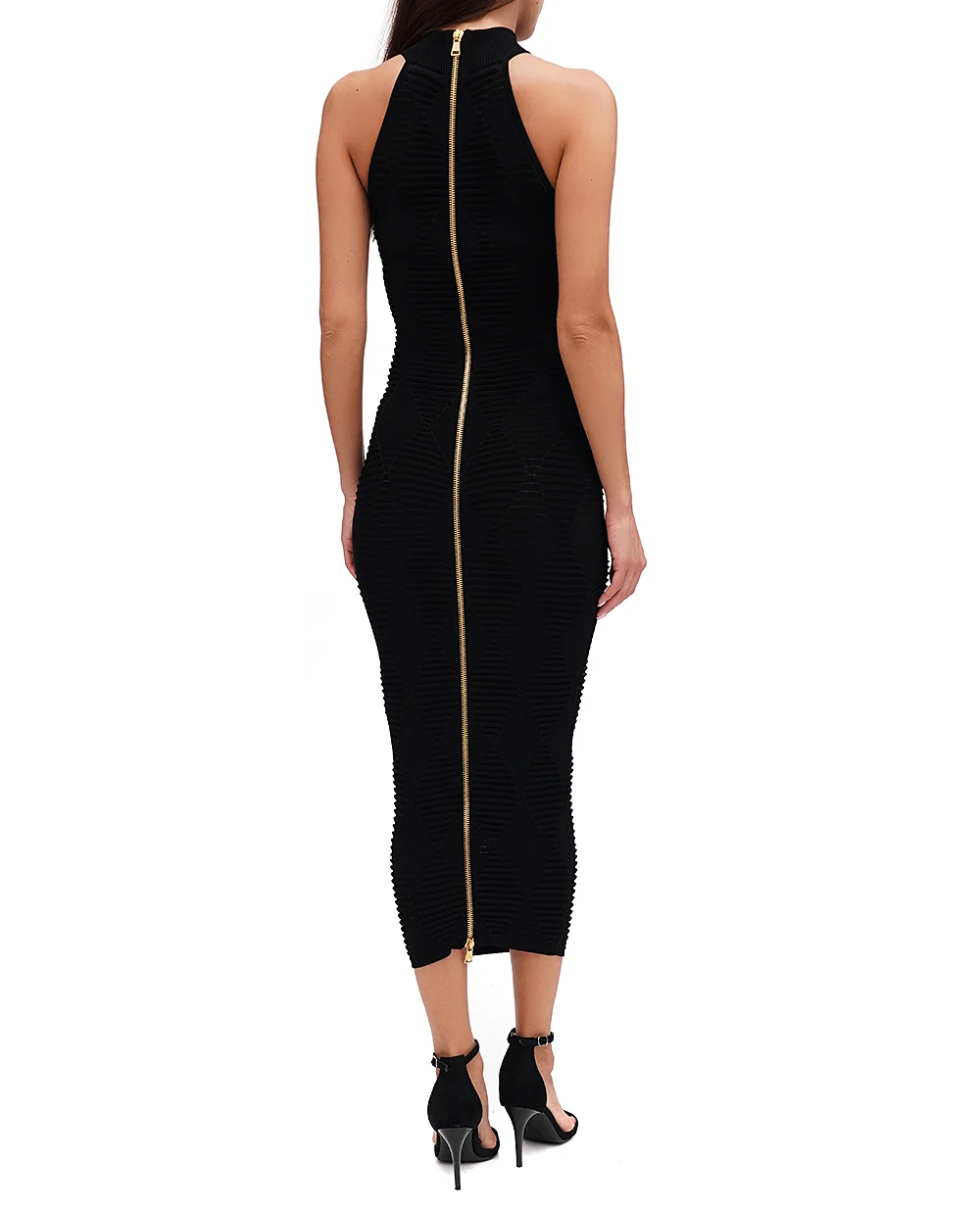 Платье Balmain DF1RO006KG68, черный цвет • Купить в интернет-магазине Kameron