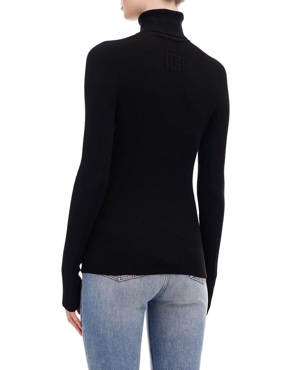 Гольф Balmain DF1KH035KE93, черный цвет • Купить в интернет-магазине Kameron