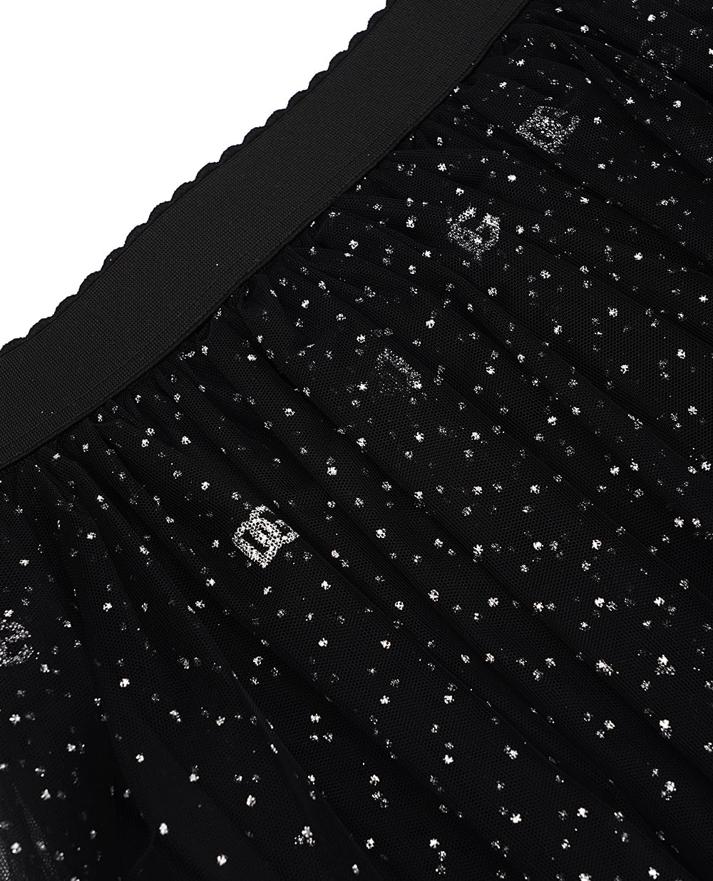 Дитяча спідниця Dolce&Gabbana Kids L55I00-ISMIQ-S, чорний колір • Купити в інтернет-магазині Kameron