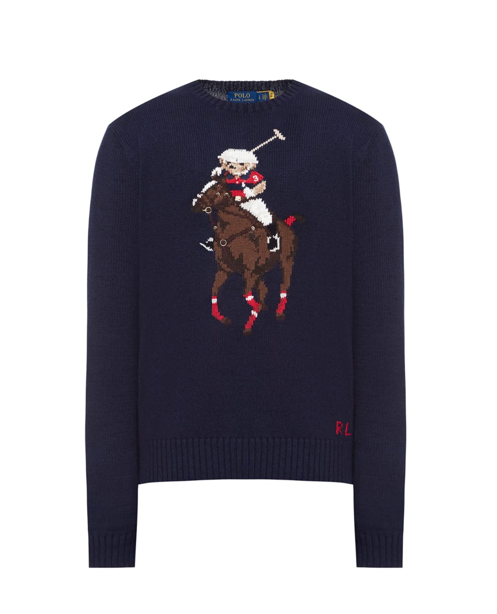 Свитер Polo Bear Polo Ralph Lauren 710834685001, темно-синий цвет • Купить в интернет-магазине Kameron