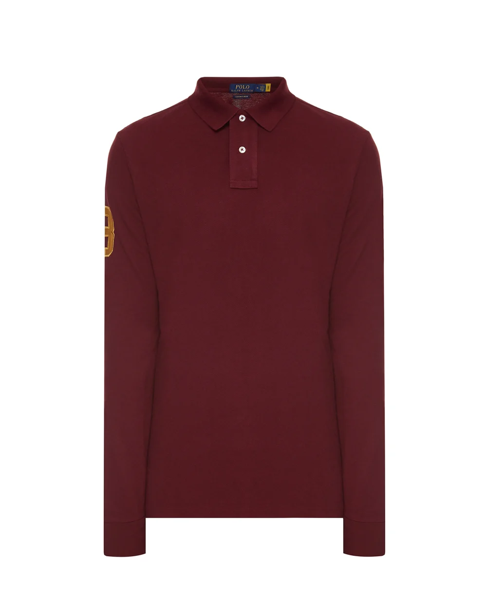 Поло Polo Ralph Lauren 710766856005, бордовый цвет • Купить в интернет-магазине Kameron