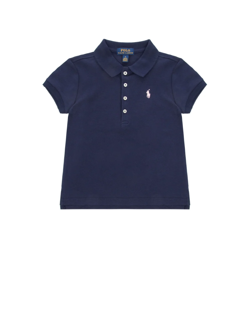Детское поло Polo Ralph Lauren Kids 313573242008, темно-синий цвет • Купить в интернет-магазине Kameron