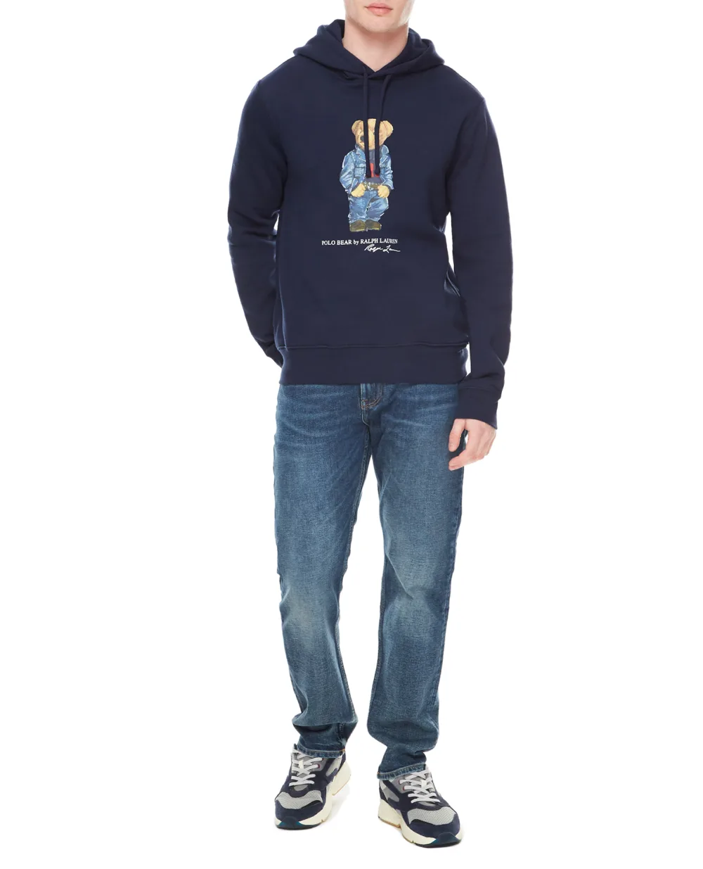 Худи Polo Bear Polo Ralph Lauren 710853309001, синий цвет • Купить в интернет-магазине Kameron