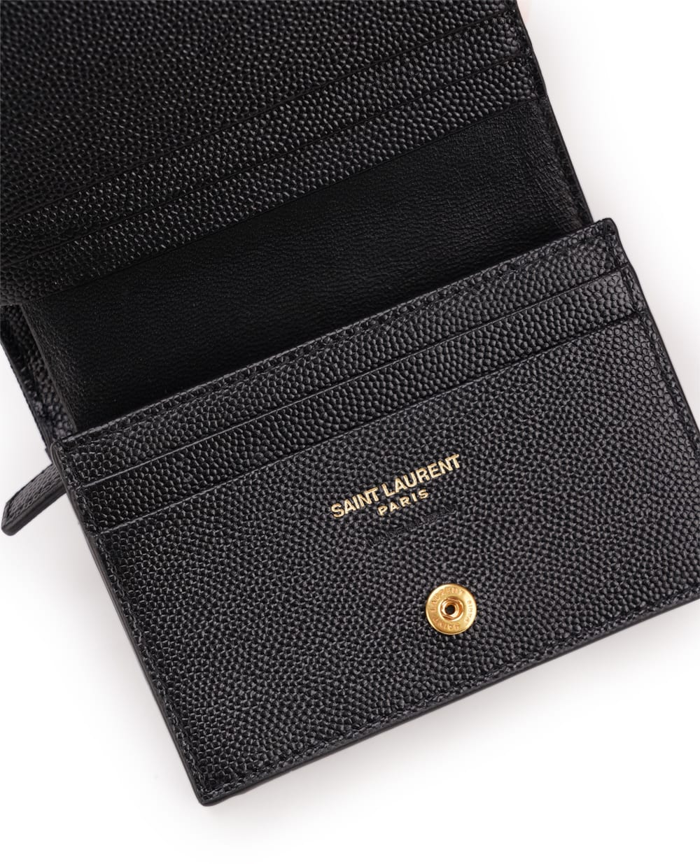 Кошелек Saint Laurent 668290-BOWA1, черный цвет • Купить в интернет-магазине Kameron