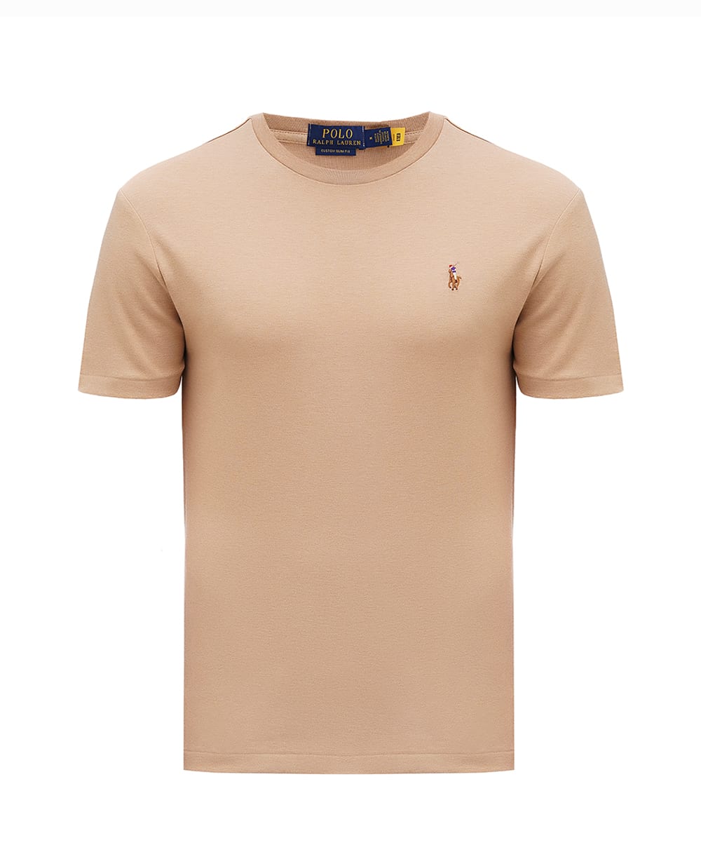 Футболка Polo Ralph Lauren 710740727072, бежевый цвет • Купить в интернет-магазине Kameron