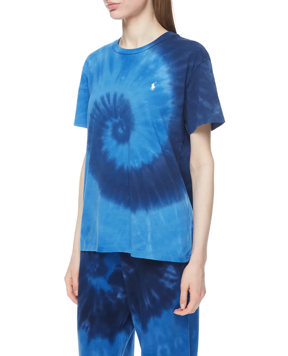 Футболка Polo Ralph Lauren 211838150001, синий цвет • Купить в интернет-магазине Kameron