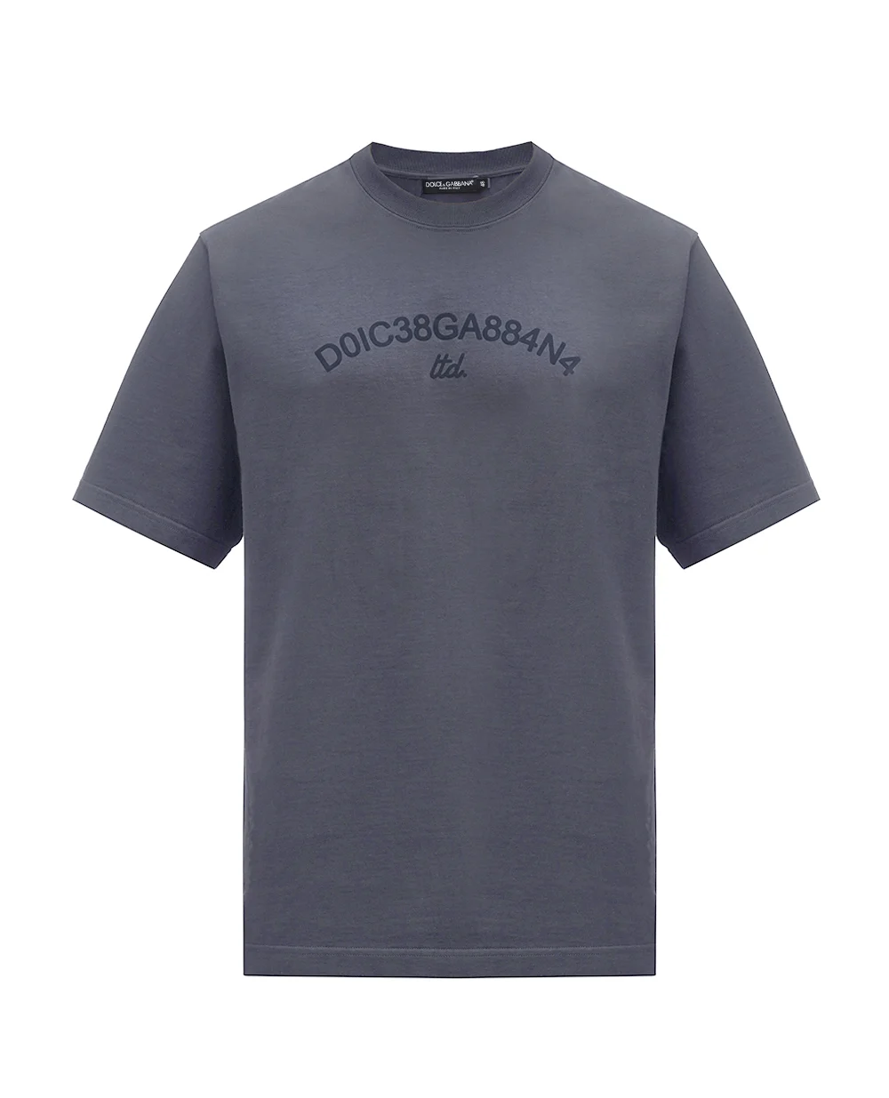 Футболка Dolce&Gabbana G8PN9T-G7M3K, серый цвет • Купить в интернет-магазине Kameron