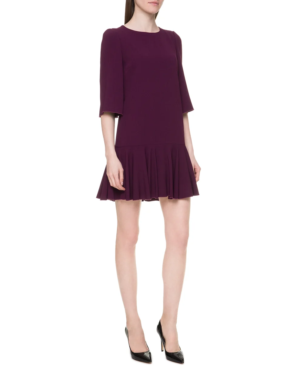 Платье Dolce&Gabbana F6A8VT-FURDV, фиолетовый цвет • Купить в интернет-магазине Kameron
