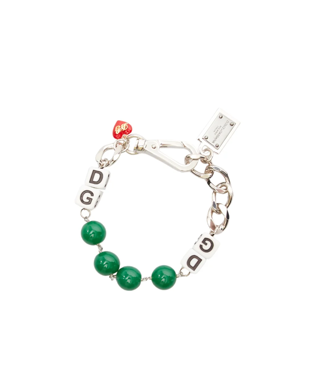 Браслет Dolce&Gabbana WBO1A9-W1111, серебряный цвет • Купить в интернет-магазине Kameron