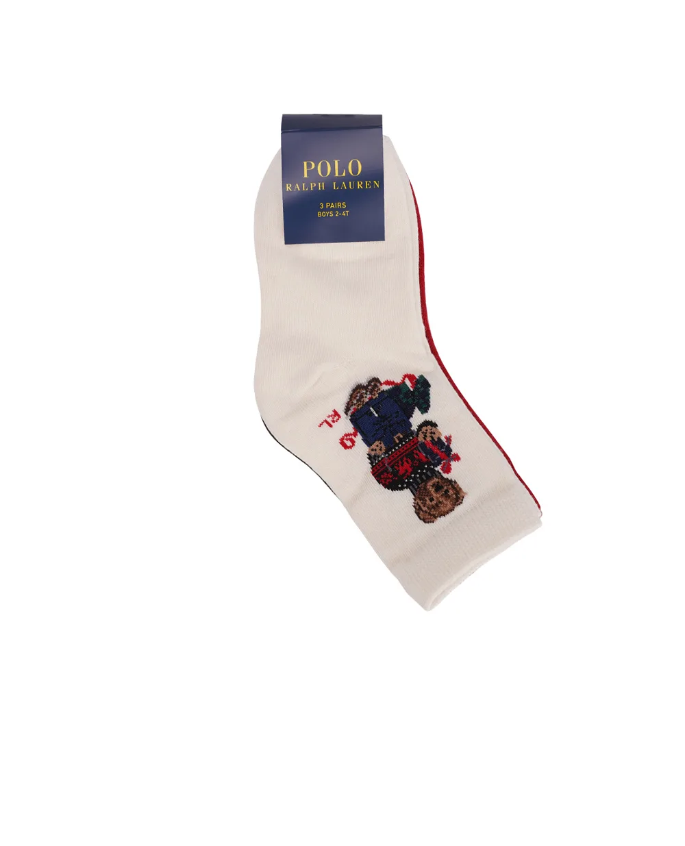 Детские носки Polo Bear (3 пары) Polo Ralph Lauren Kids 442927572001, разноцветный цвет • Купить в интернет-магазине Kameron