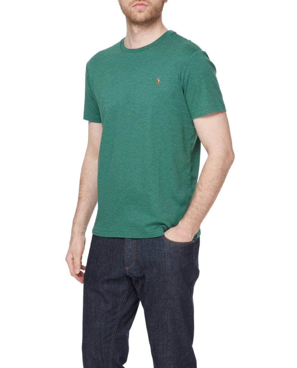 Футболка Polo Ralph Lauren 710740727058, зеленый цвет • Купить в интернет-магазине Kameron
