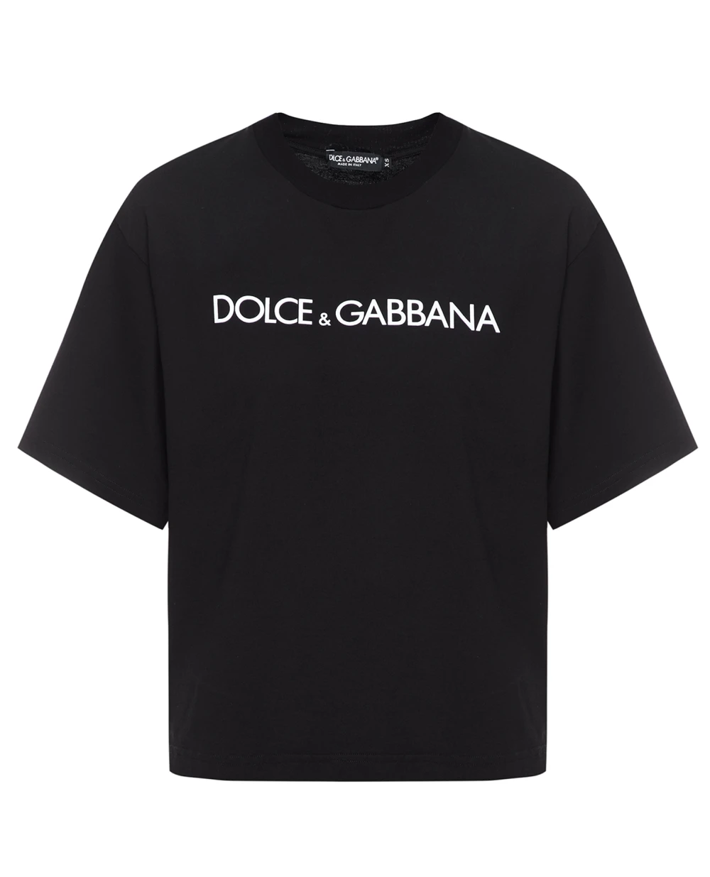 Футболка Dolce&Gabbana F8U10T-G7H4P, черный цвет • Купить в интернет-магазине Kameron