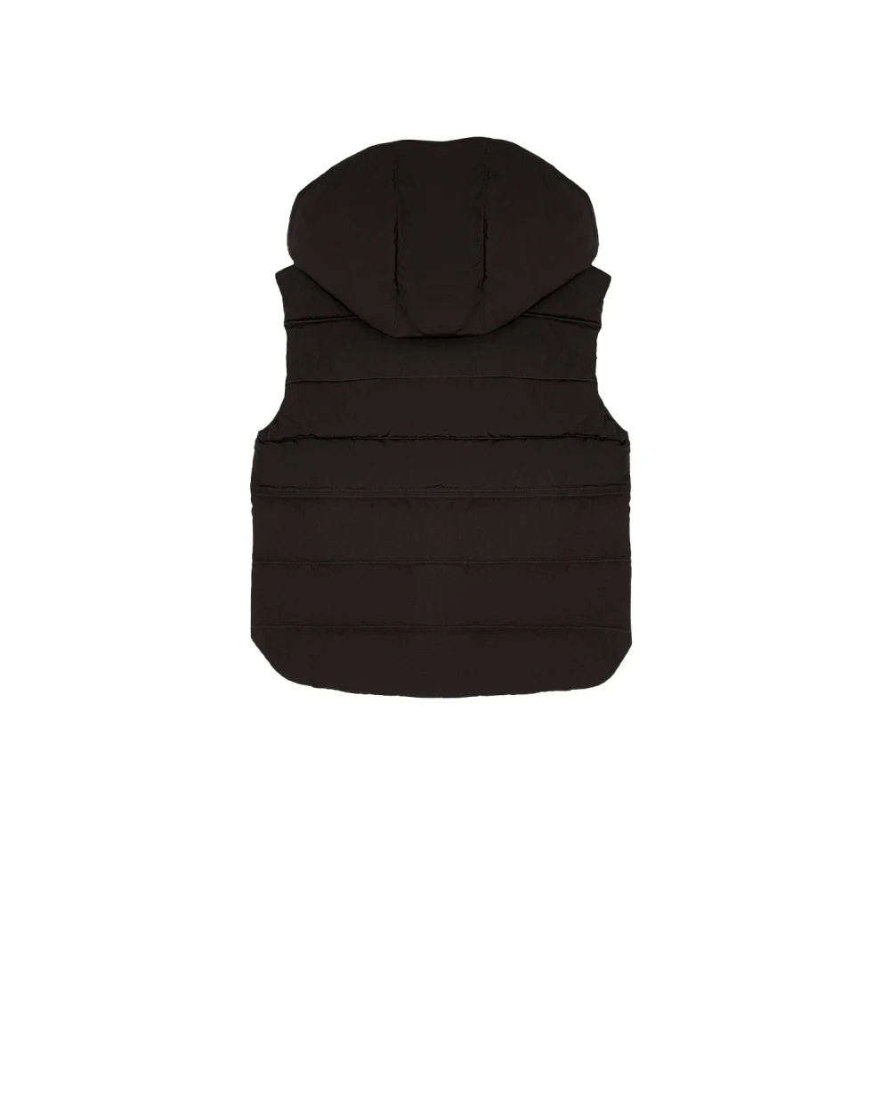 Пуховой жилет Dolce&Gabbana Kids L4JB2Z-G7A5Y-S-SS22, черный цвет • Купить в интернет-магазине Kameron