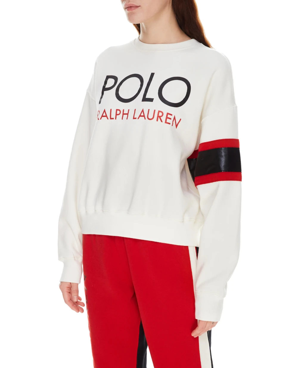 Свитшот Polo Ralph Lauren 211849263001, белый цвет • Купить в интернет-магазине Kameron