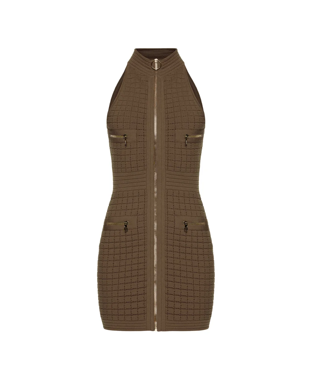 Платье Balmain WF0R3083K330, зеленый цвет • Купить в интернет-магазине Kameron