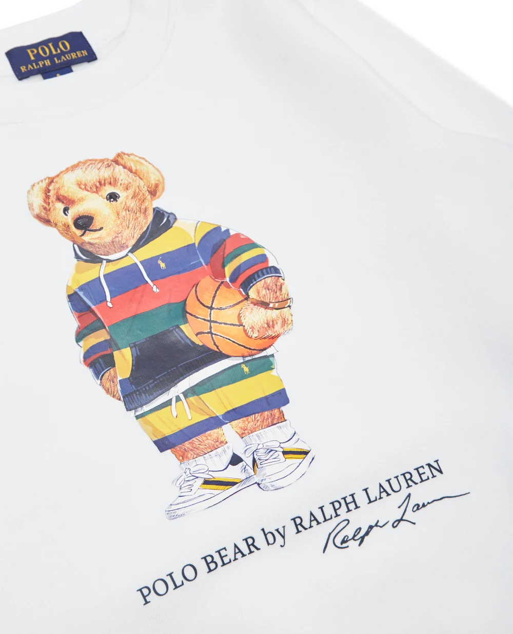 Свитшот Polo Ralph Lauren Kids 321870947001, белый цвет • Купить в интернет-магазине Kameron