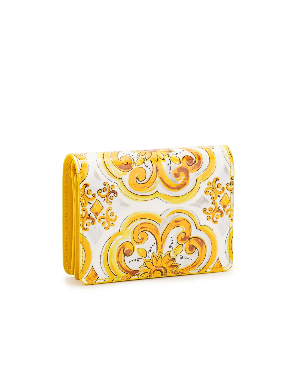 Кошелек Dolce&Gabbana BI1211-AQ240, желтый цвет • Купить в интернет-магазине Kameron