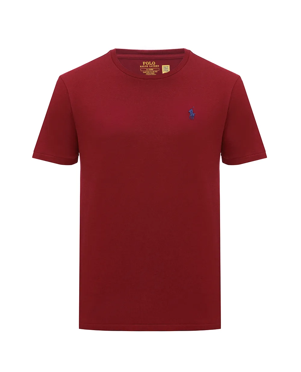 Футболка Polo Ralph Lauren 710671438377, бордовый цвет • Купить в интернет-магазине Kameron