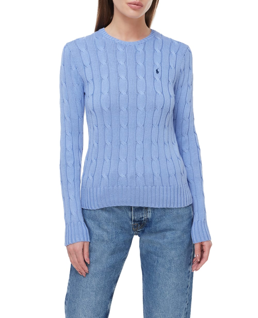Джемпер Polo Ralph Lauren 211891640003, голубой цвет • Купить в интернет-магазине Kameron