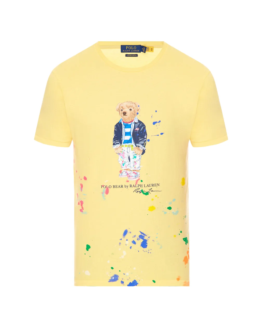 Футболка Polo Ralph Lauren 710858031002, желтый цвет • Купить в интернет-магазине Kameron