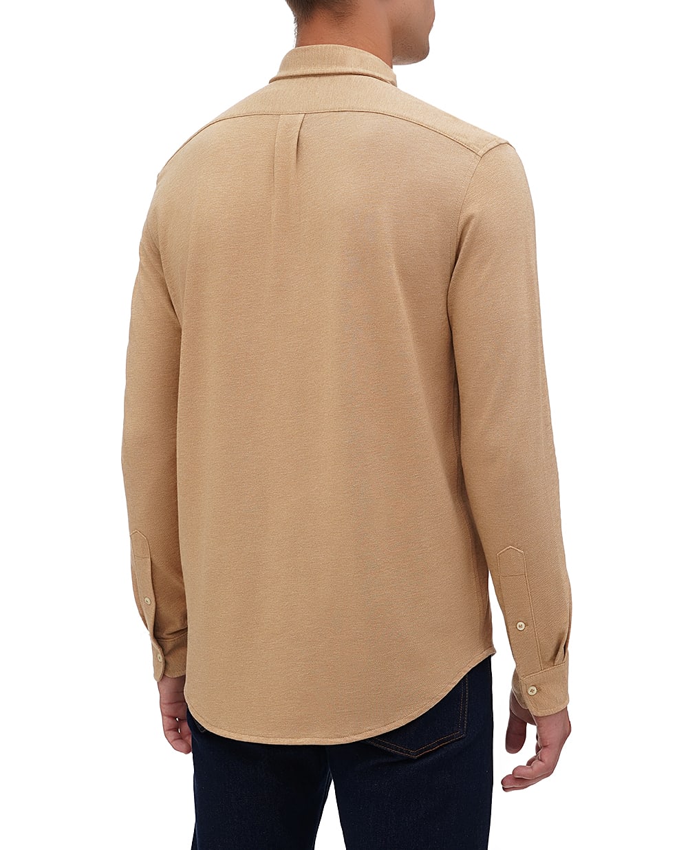 Рубашка Polo Ralph Lauren 710654408115, бежевый цвет • Купить в интернет-магазине Kameron