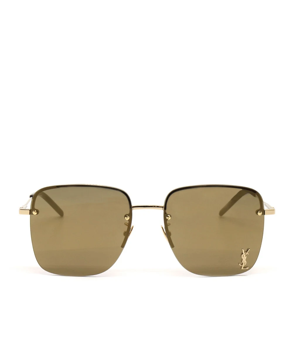 Солнцезащитные очки Saint Laurent SL 312 M-006, коричневый цвет • Купить в интернет-магазине Kameron